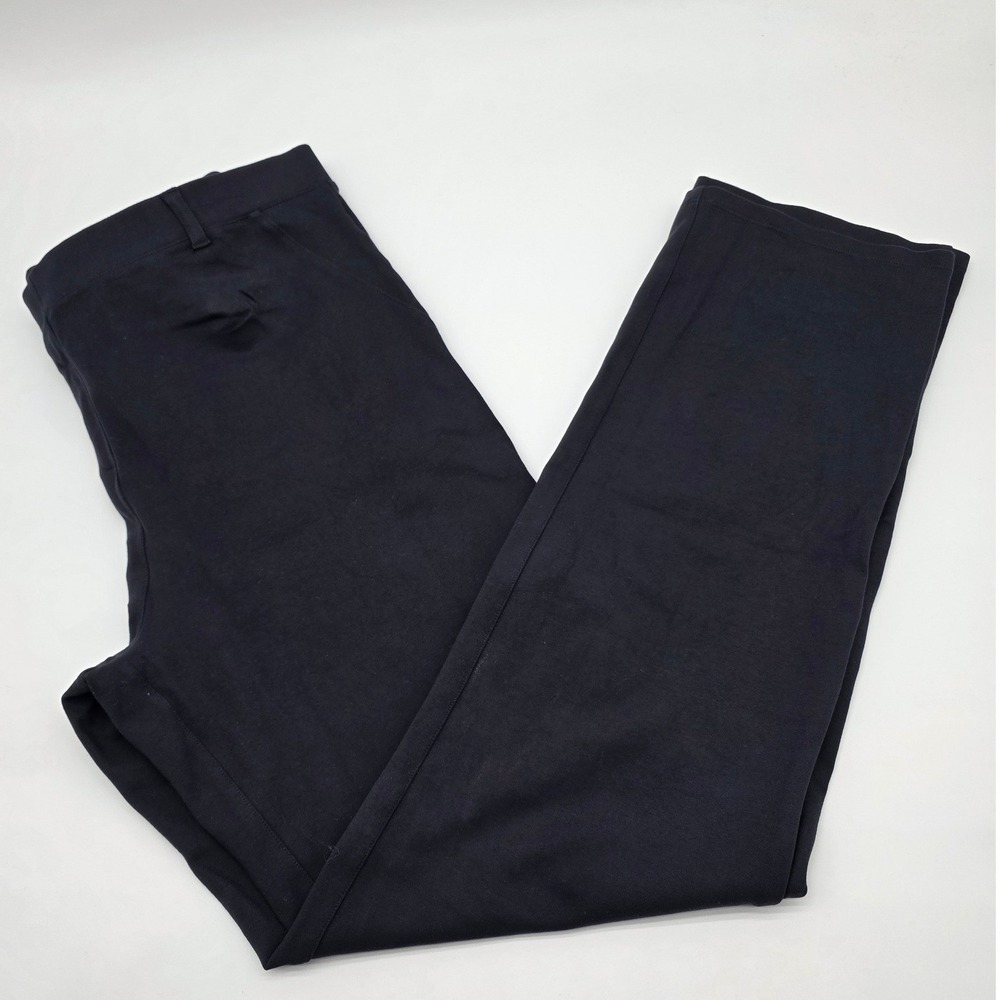 Quince Ponte Straight Leg Pants Women‎ XL Tall Black Ultra-Stretch Quite luxe